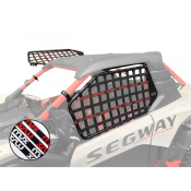 XRW Ușă superioară cu plase negre/roșii - Segway Super Villain SX20 (compatibil cu cadrul original)