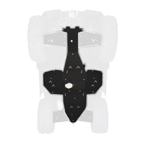 XRW SKID PLATES KIT PHD - POLARIS SCRAMBLER XP 850