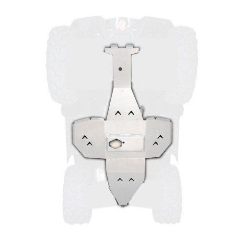 XRW SKID PLATES KIT ALU - POLARIS SPORTSMAN TOURING XP 1000