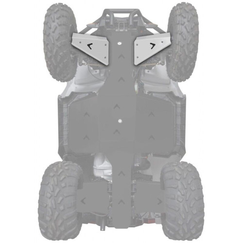 XRW FRONT A-ARM GUARDS ALU  - POLARIS SPORTSMAN 570