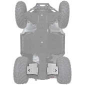XRW Protecții brațe suspensie spate aluminiu - Polaris Sportsman 570