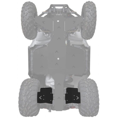 XRW Protecții brațe suspensie spate PHD - Polaris Sportsman 570