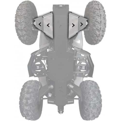 XRW Protecții brațe suspensie față ALU - Renegade 650/1000 XXC 2023+