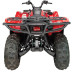 XRW Bară protecție spate neagră - Yamaha Grizzly 550/700FI