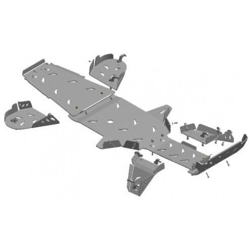 XRW KIT ALU -  GRIZZLY 550/700FI