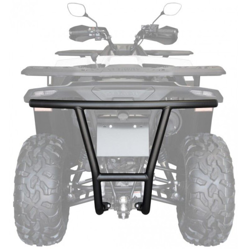 XRW Bară spate ALU SX6 neagră - Segway Snarler AT5 S / L