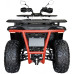 XRW Bară spate ALU SX6 roșie 2560 - Segway Snarler AT5 S / L