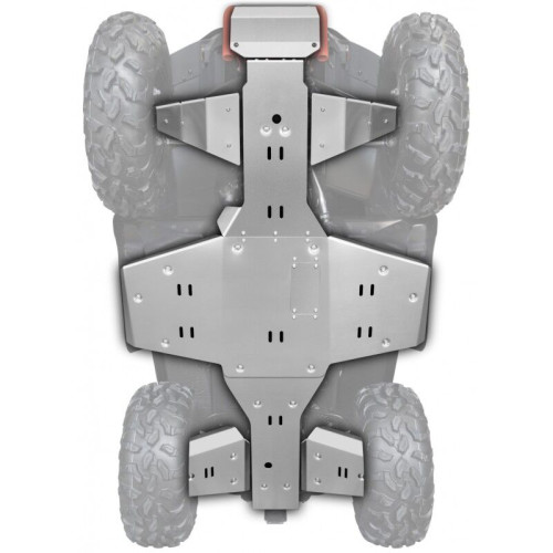 XRW Kit complet ALU 4mm - Segway Snarler AT5 S