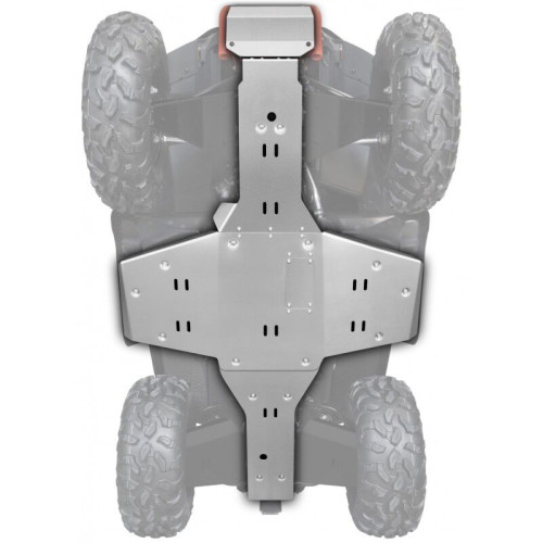 XRW Kit scuturi protecție ALU 4mm - Segway Snarler AT5 S
