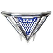 XRW FRONT BUMPER XR10 POLISHED PHD BLUE