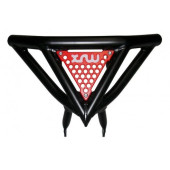 XRW FRONT BUMPER XR10 BLACK PHD RED
