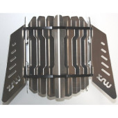 XRW POWER FLOW - CAN-AM DS 450 XMX - natural aluminium