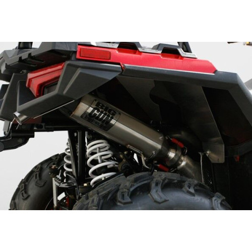 BIG GUN Polaris Sportsman 850/XP 1000 (2017-24) EXO Stainless Slip-On
