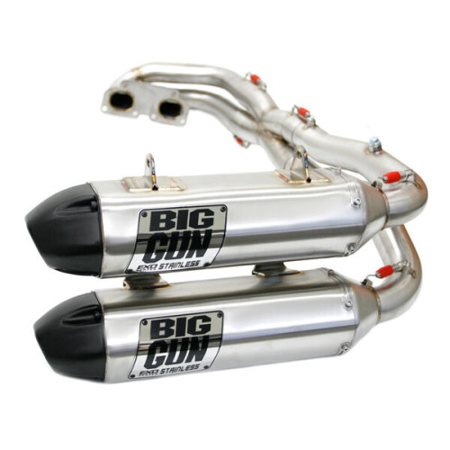 BIG GUN Polaris RZR XP 1000/RZR 4 XP 1000 (2014-23) EXO Stainless Sistem complet dual