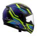 LS2 FF353 RAPID II FLITZ H-VIS YELLOW BLUE-06 XS