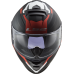 LS2 FF800 STORM II NERVE MATT BLACK RED-06 S