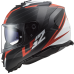 LS2 FF800 STORM II NERVE MATT BLACK RED-06 S