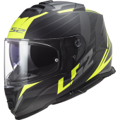LS2 FF800 STORM II NERVE M.BLACK H-V YELLOW-06 XS