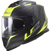 LS2 FF800 STORM II NERVE M.BLACK H-V YELLOW-06 XS
