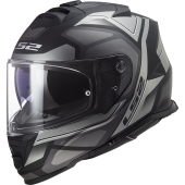 LS2 FF800 STORM II FASTER MATT TITANIUM-06 XS