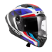 LS2 FF805 THUNDER GP AERO RAUTE BLUE RED-06 S