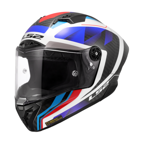 LS2 FF805 THUNDER GP AERO RAUTE BLUE RED-06 S