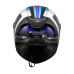 LS2 FF805 THUNDER GP AERO RAUTE BLUE RED-06 S