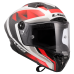 LS2 FF805 THUNDER GP AERO RAUTE WHITE RED-06 S