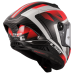 LS2 FF805 THUNDER GP AERO RAUTE WHITE RED-06 S
