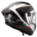 LS2 FF805 THUNDER GP AERO RAUTE WHITE GREY-06 S