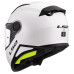 LS2 FF812 KID SOLID WHITE S