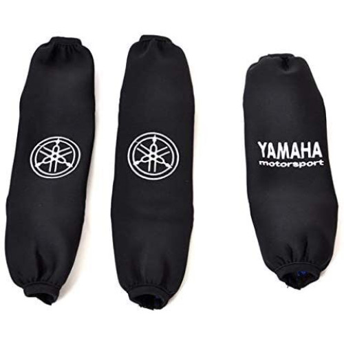 XRW SHOCK COVER BLACK NEOPRENE - YAMAHA YFZ 450
