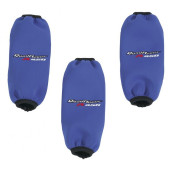 XRW SHOCK COVER BLUE NEOPRENE - KAWAZAKI KFX 450