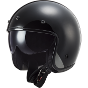 LS2 OF601 BOB SOLID MATT BLACK XS