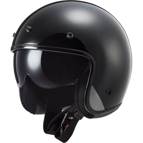 LS2 OF601 BOB SOLID MATT BLACK XS