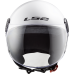 LS2 OF558 SPHERE II SOLID GLOSS WHITE-06 XS
