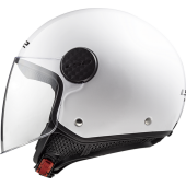 LS2 OF558 SPHERE II SOLID GLOSS WHITE-06 XS