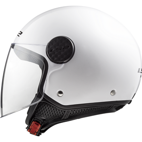 LS2 OF558 SPHERE II SOLID GLOSS WHITE-06 XS