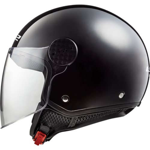 LS2 OF558 SPHERE II SOLID MATT BLACK-06 XS