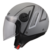 LS2 OF558 SPHERE LUX II MINIM BLACK GREY-06 XS