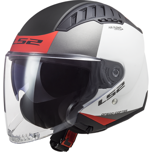 LS2 OF600 COPTER II URBANE M.WHITE RED-06 XS