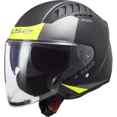 LS2 OF600 COPTER II URBANE M.BLACK H-V YELLOW-06 XS