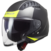 LS2 OF600 COPTER II URBANE M.BLACK H-V YELLOW-06 XS