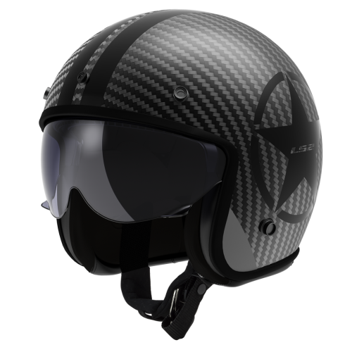 LS2 OF601 BOB II C STAR BLACK-06 L