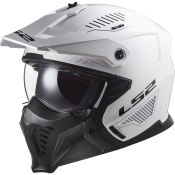 LS2 OF606 DRIFTER SOLID WHITE-06 S