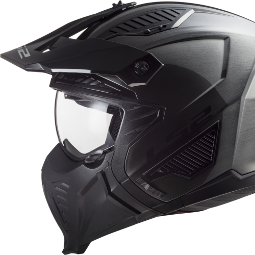 LS2 OF606 DRIFTER JEANS TITANIUM-06 XS