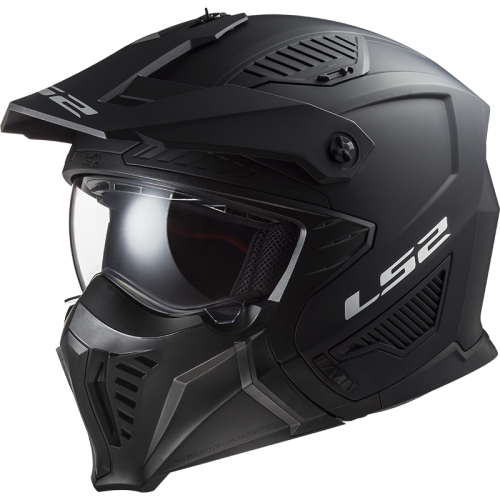 LS2 OF606 DRIFTER SOLID MATT BLACK-06 S