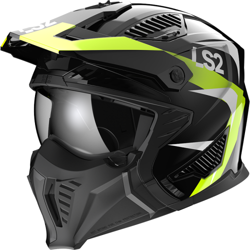 LS2 OF606 DRIFTER TRIALITY H-V YELLOW-06 XL