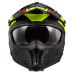 LS2 OF606 DRIFTER DEVOR M.BLACK H-V YELLOW-06 S