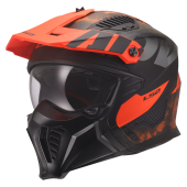 LS2 OF606 DRIFTER GAS GREY ORANGE-06 XS